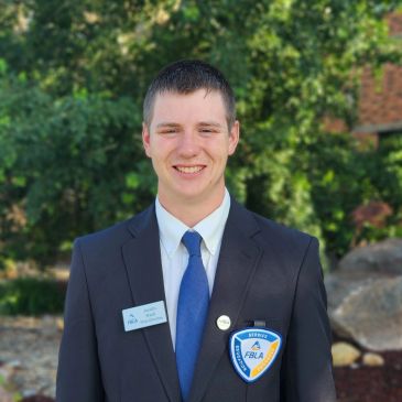 Austin Nash, South Dakota FBLA Historian, Northwestern High School