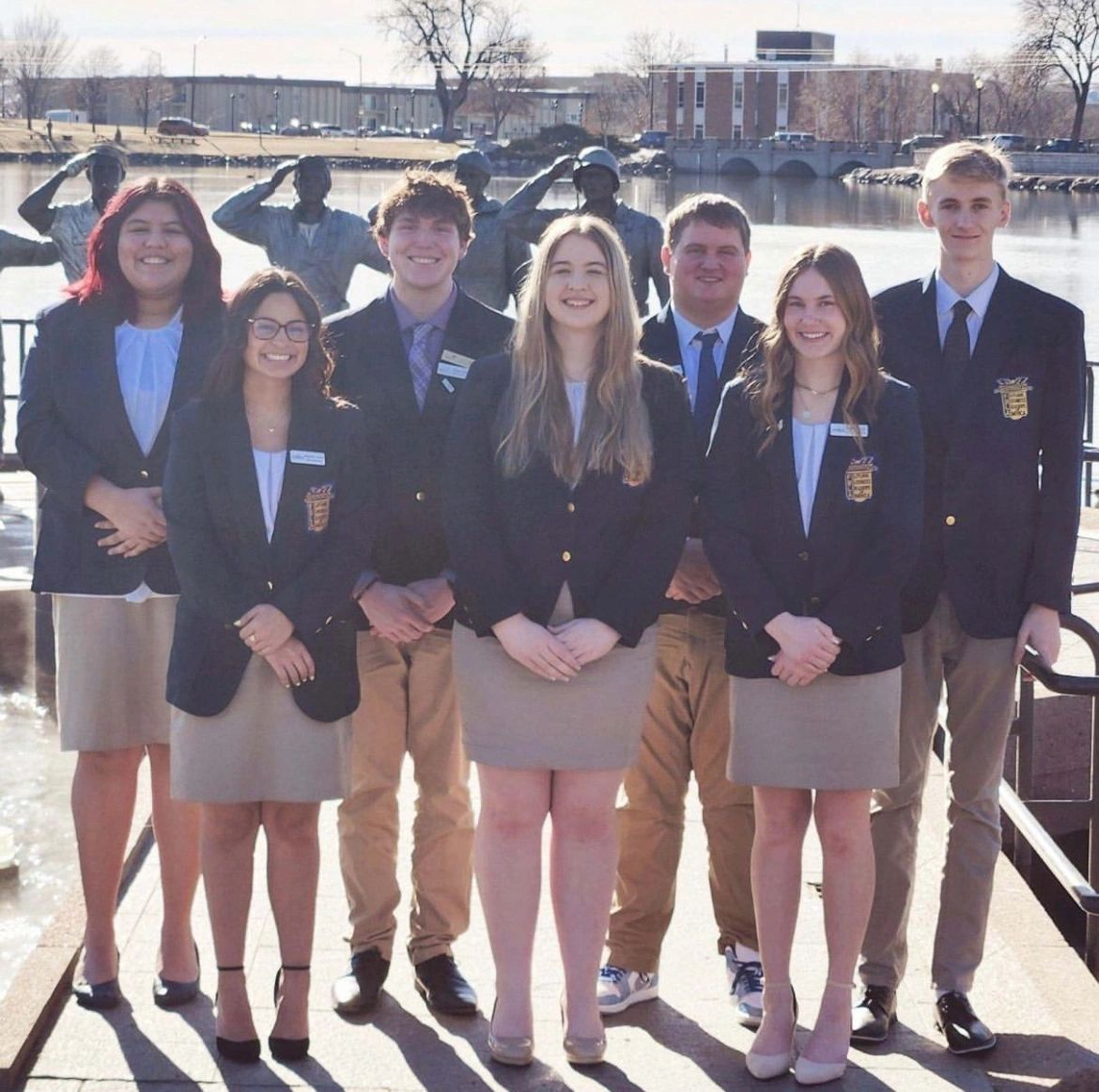 2023-2024 South Dakota FBLA State Officer Team
