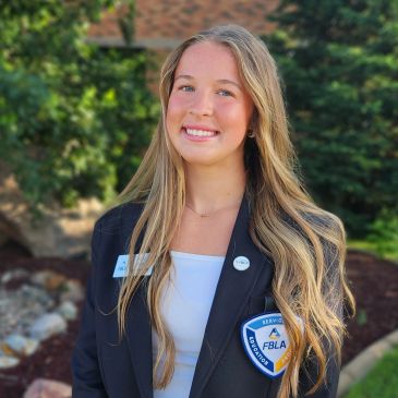 Ana Byer, South Dakota FBLA Secretary, Florence High School