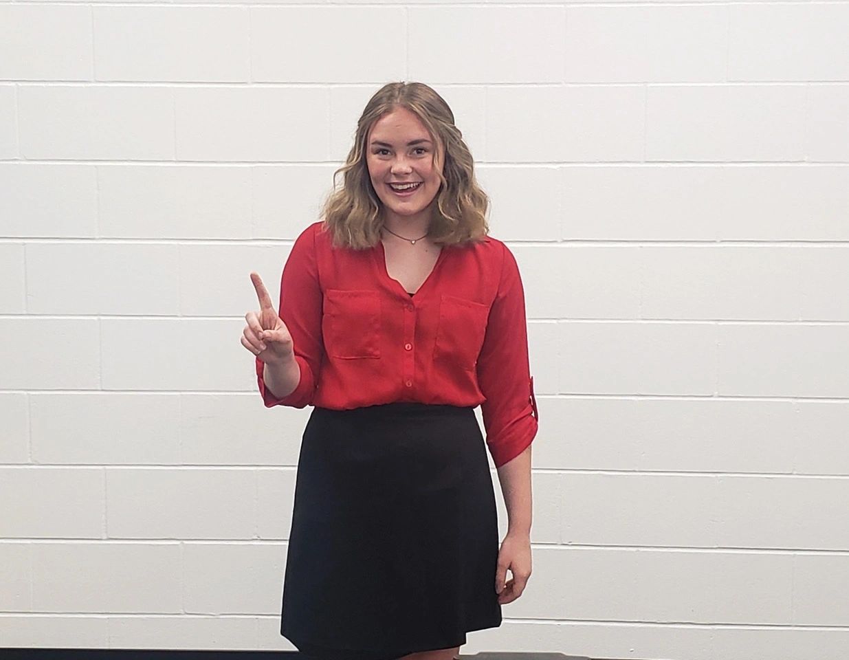 Breanna Wollman of Aberdeen Central, South Dakota FBLA member, 2021 National Leadership Conference
