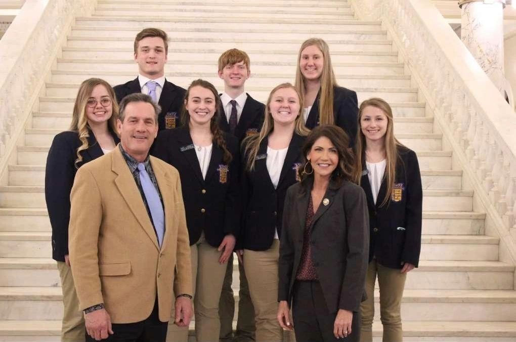 2019-2020 South Dakota FBLA State Officer Team