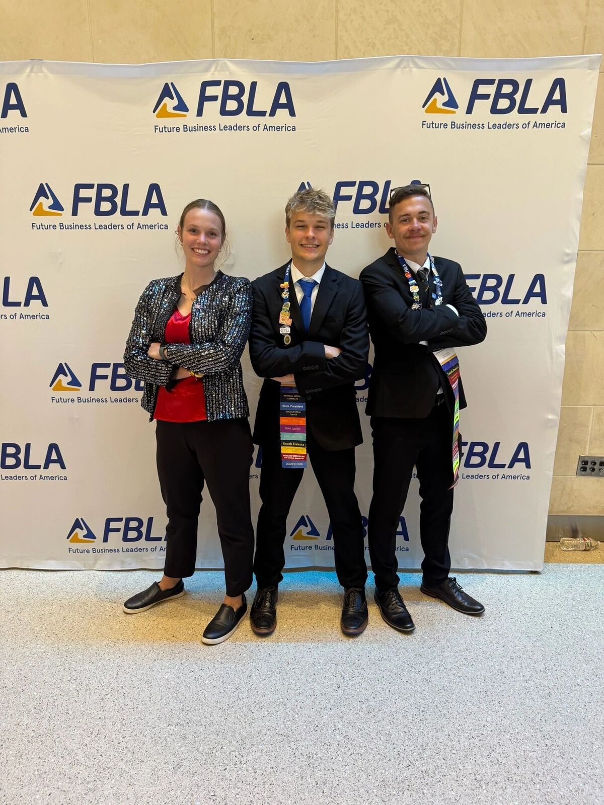 South Dakota FBLA members at the National Leadership Conference